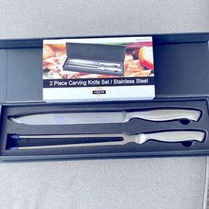 2 piece Carving Knife Set. Stainless Steel
